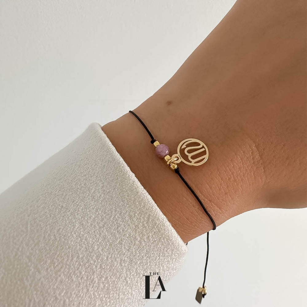 Bransoletka Na Sznurku Czarna Skorpion Turmalin THE ZODIAC 2.jpg