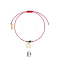 Bransoletka Na Sznurku Czerwona Waga Szmaragd THE ZODIAC.jpg