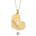 Naszyjnik Serce Dla Żony - Dla Ukochanej - Z Grawerem