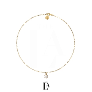 Złoty Choker Kryształ SWAROVSKI