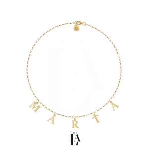Złoty Choker Dowolne Imię Gold