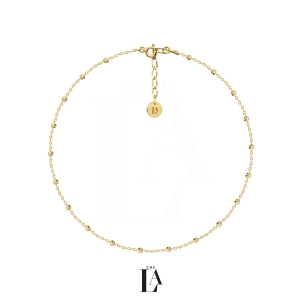 Złoty Choker z Kuleczkami Gold