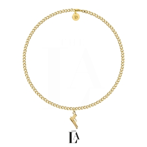 Złoty Choker Pancerka Pistolet Gold