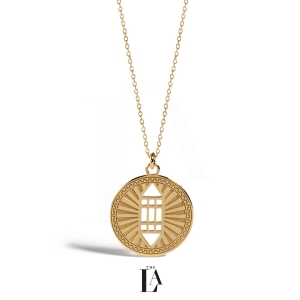 Złoty Naszyjnik Amulet Atlantów THE SENTRY