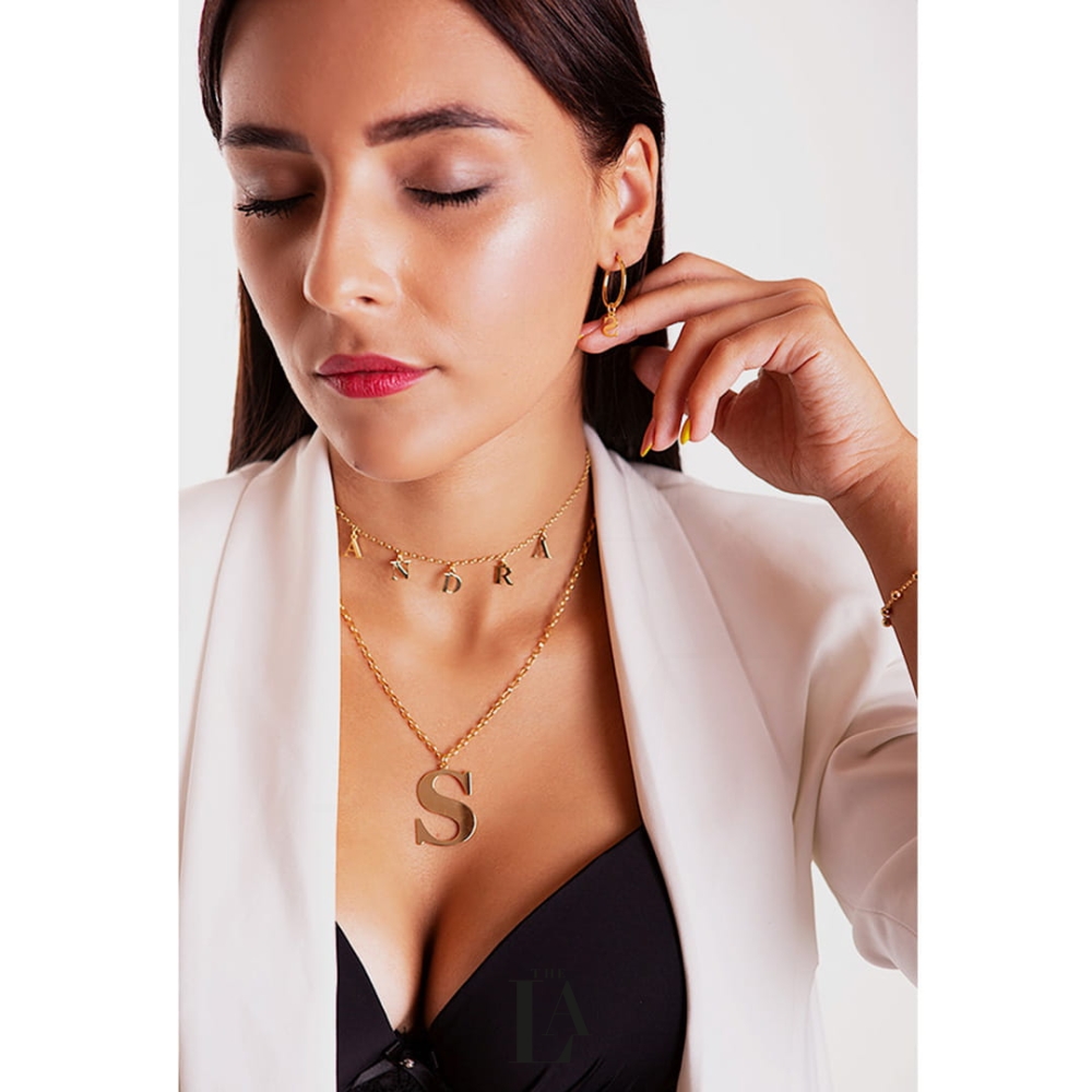 Złoty Choker Dowolne Imię Gold