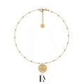 Złoty Choker Zodiak Kuleczki Gold.jpg