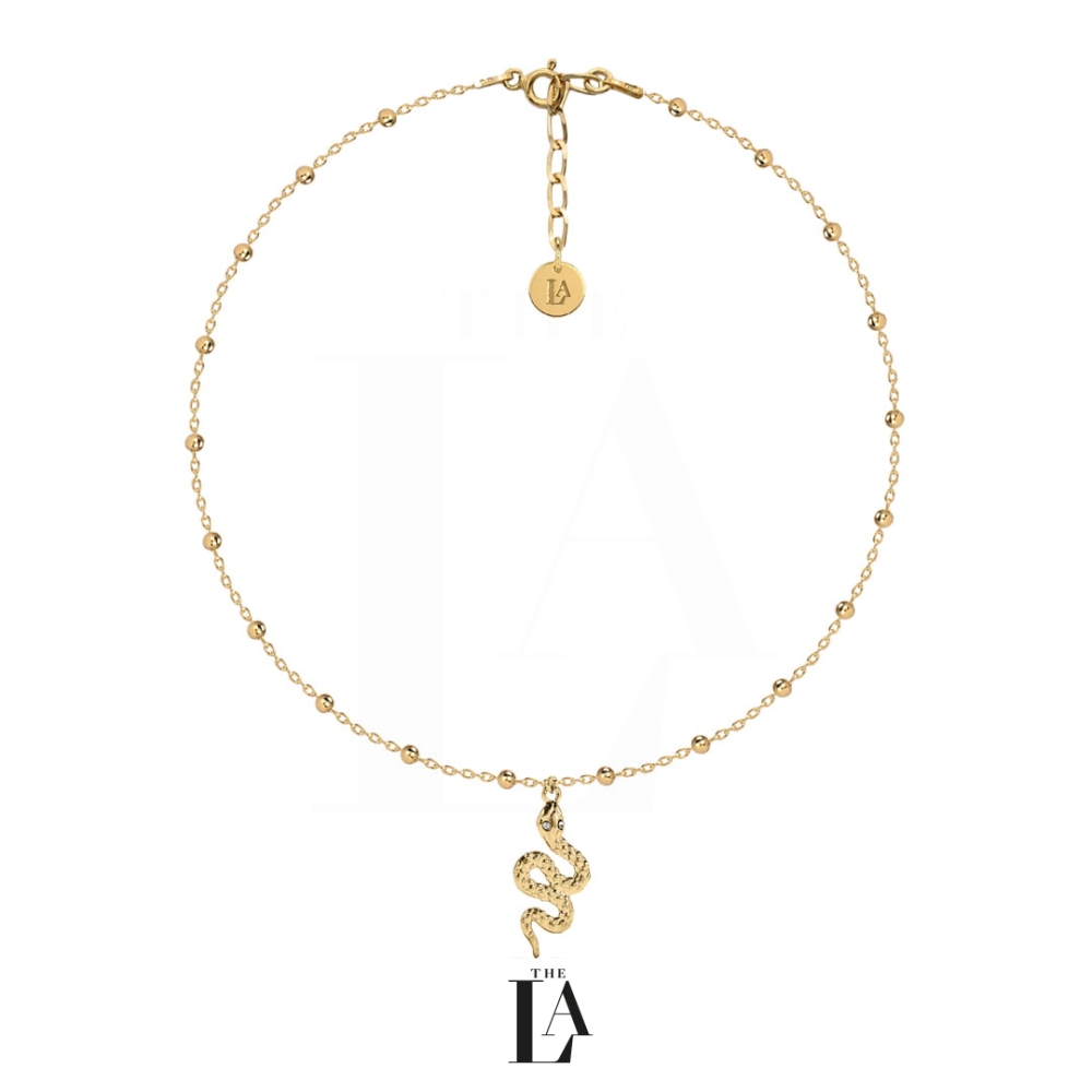 Złoty Choker z Kuleczkami Wąż Gold.jpg