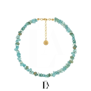 Choker Nieregularny Amazonit