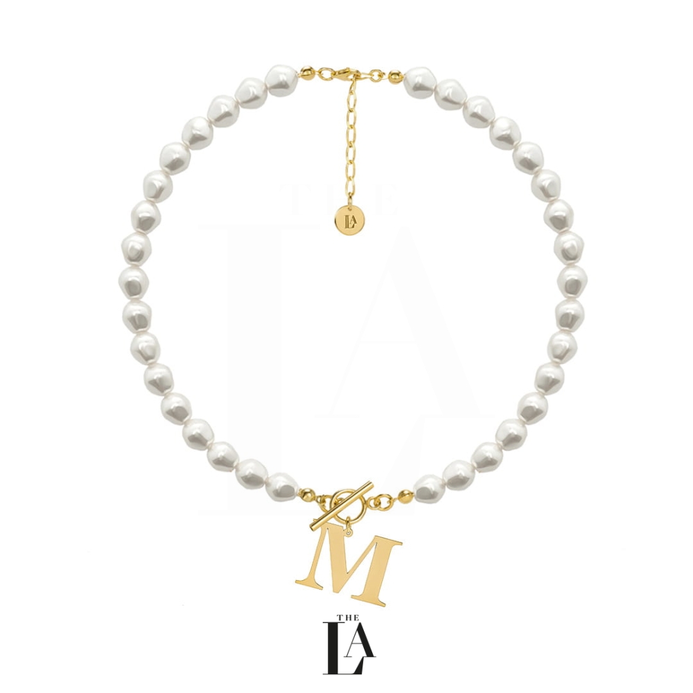 Choker Barokowe Perły SWAROVSKI Litera