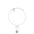 Złota Bransoletka Kuleczki Księżyc THE MOON Silver.jpg