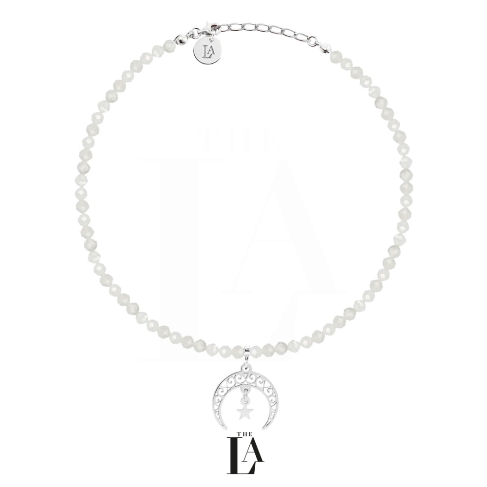 Złoty Choker Kamień Księżycowy Księzyc THE MOON FEERIE Silver.jpg
