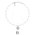Złoty Choker Żywioł Kryształ Górski THE ELEMENTS Silver.jpg