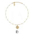 Złoty Choker Żywioł Kryształ Górski THE ELEMENTS.jpg