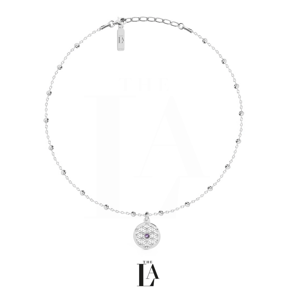 Złoty Choker Kwiat Życia THE LIFE