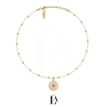 Złoty Choker Kwiat Życia THE LIFE.webp